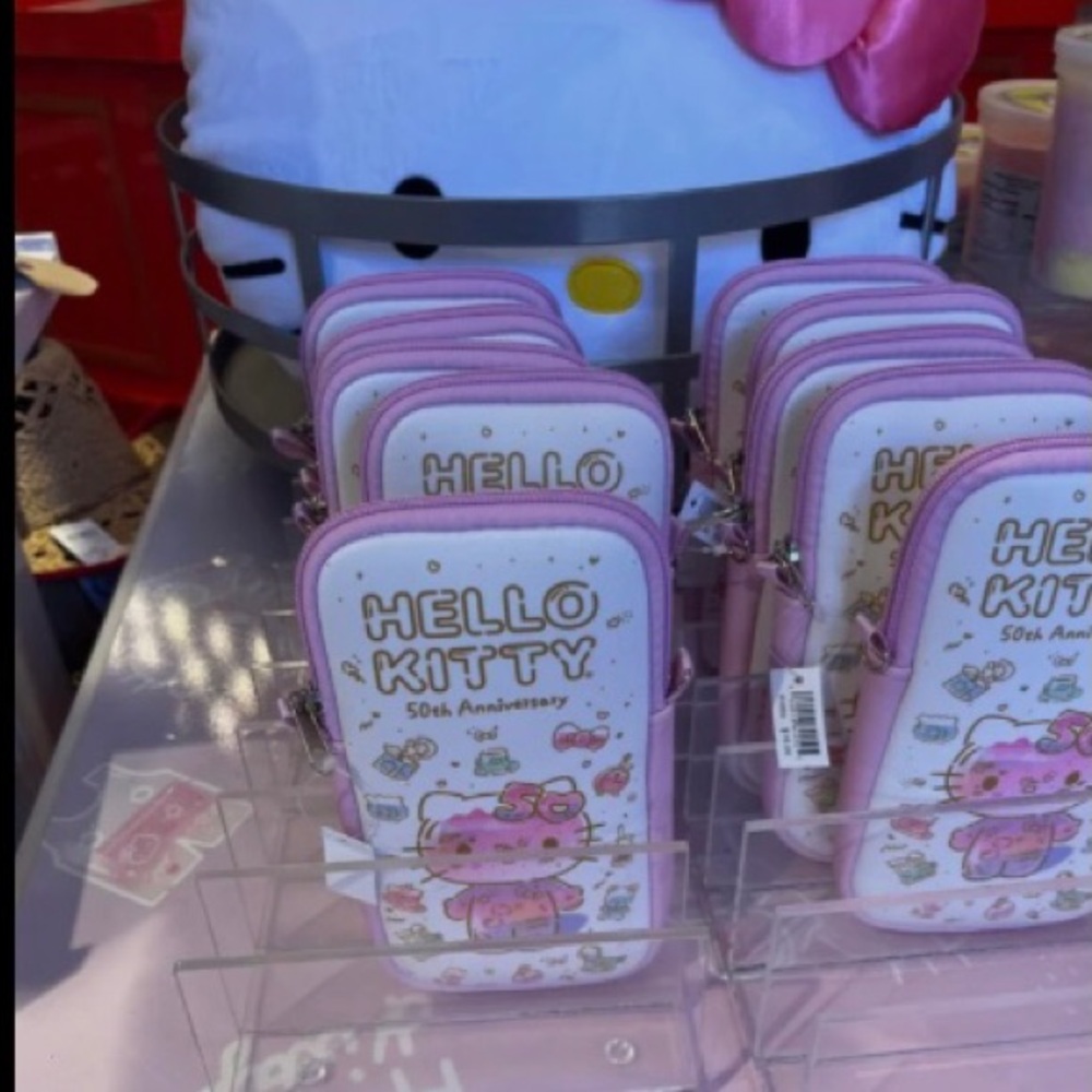 Hello kitty 50 anniversary pouch